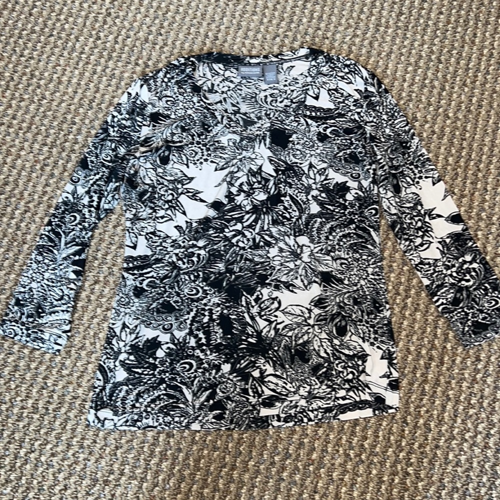 Chico’s womens long sleeve blouse